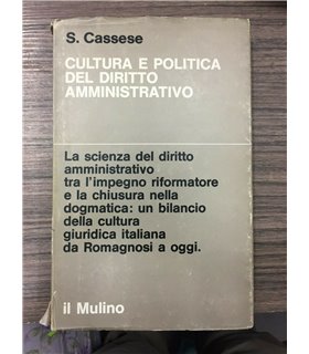 Cultura e politica del diritto amministrativo