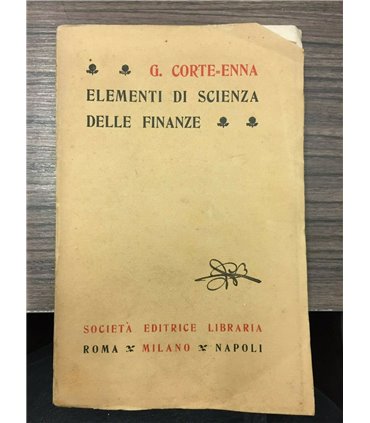 Elementi di scienza delle finanze
