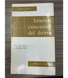 Itinerari esistenziali del diritto
