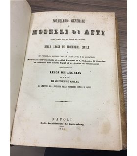 Formolario generale o modelli di atti