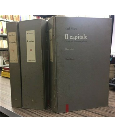 Il Capitale. 3 voll