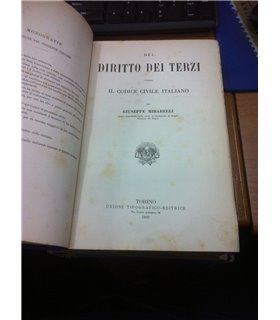 Del Diritto dei terzi secondo il codice civile italiano