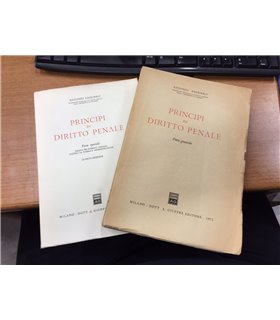 Principi di diritto penale. 2 voll