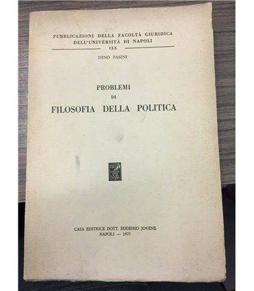 Problemi di filosofia della politica