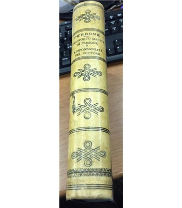 Il Trasporto marittimo di persone. La responsibilità del vettore