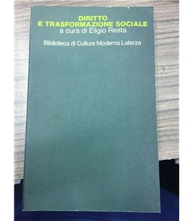 Diritto e trasformazione sociale