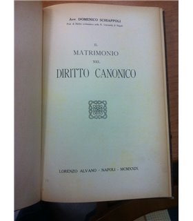 Il Matrimonio nel diritto canonico