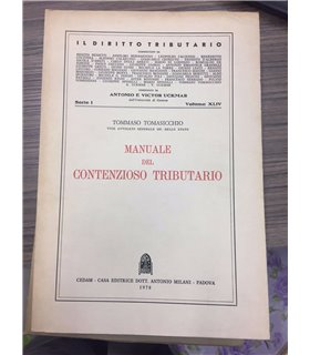 Manuale del contenzioso tributario