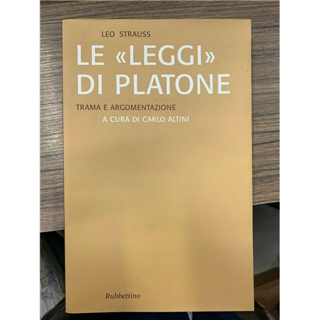 Le «Leggi» di Platone