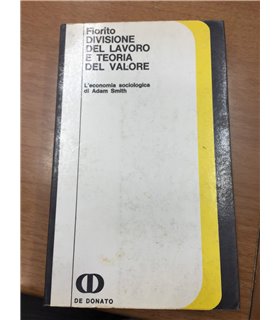 Divisione del lavoro e teoria del valore