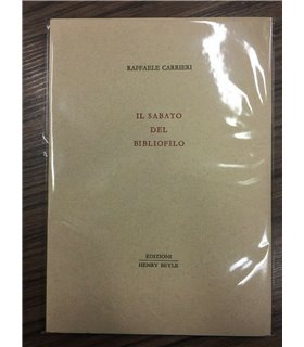 Il sabato del bibliofilo