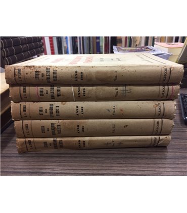 Storia della rivoluzione fascista. 1919-1922. 5 voll