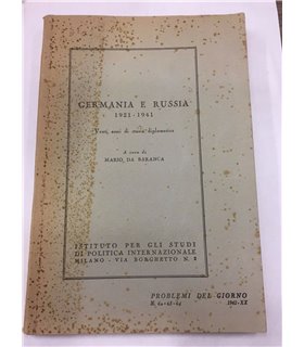 Germania e Russia. 1921-1941