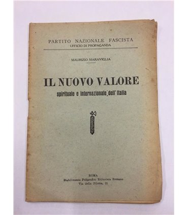Il nuovo lavore spirituale e internazionale dell'Italia
