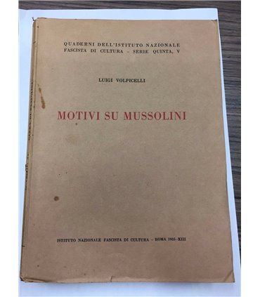Motivi su Mussolini