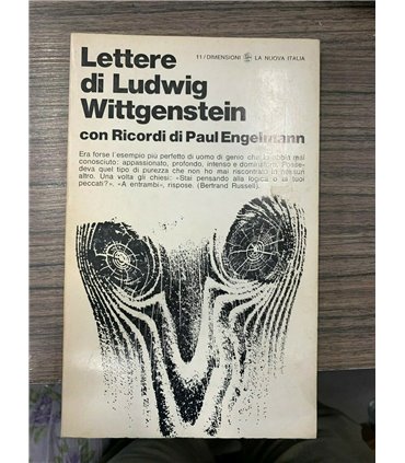 Lettere di Ludwig Wittgenstein con Ricordi di Paul Engelmann