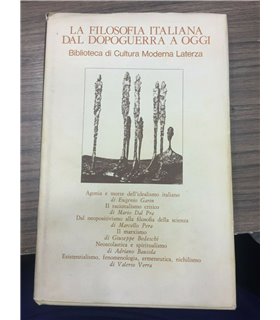 La filosofia italiana dal dopoguerra a oggi