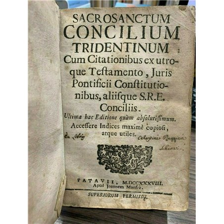 Sacrosanctum concilium tridentinum