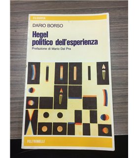 Hegel politico dell'esperienza