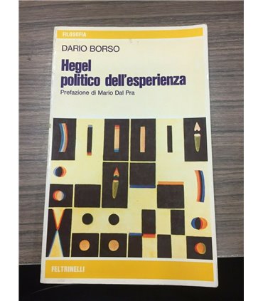 Hegel politico dell'esperienza