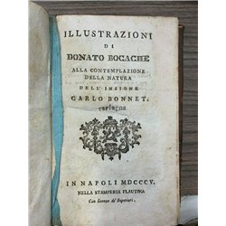 Illustrazioni di Donato Bocache alla contemplazione della natura dell'insigne Carlo Bonnet