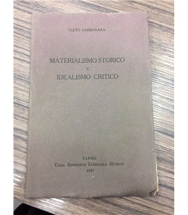 Materialismo storico e idealismo critico