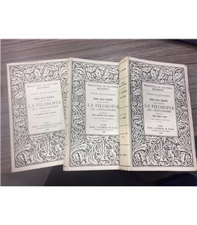 Storia della filosofia. Parte seconda. La filosofia del cristianesimo. 3 voll