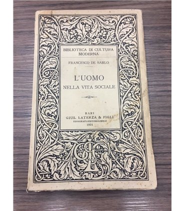 L'uomo nella vita sociale
