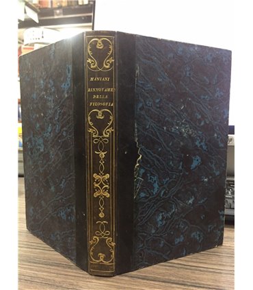 Del rinnovamento della filosofia antica italiana