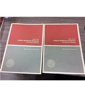 Lessico del Novum Organum di Francesco Bacone