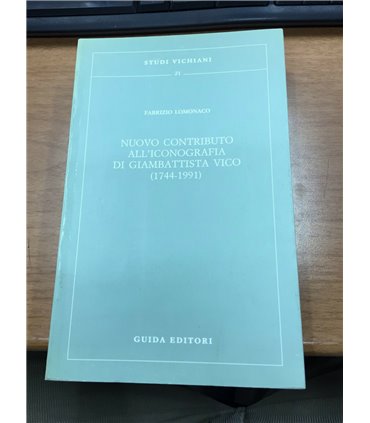 Nuovo contributo all'iconografia di Giambattista Vico. (1744-1991)