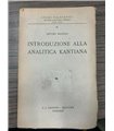 Introduzione alla analitica kantiana