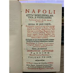 Napoli città nobilissima, antica, e fedelissima. Esposta a gli occhi e alla mente dei curiosi…