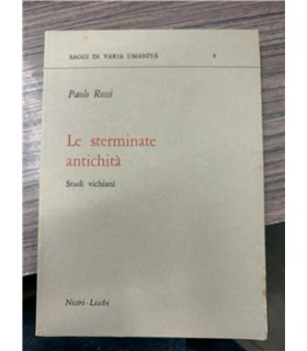Le sterminate antichità. Studi Vichiani