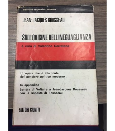 Discorso sull'origine e i fondamenti dell'ineguaglianza tra gli uomini