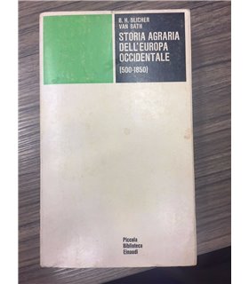 Storia agraria dell'Europa occidentale. (500-1850)