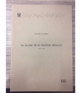 Su alcuni tipi di partitori idraulici