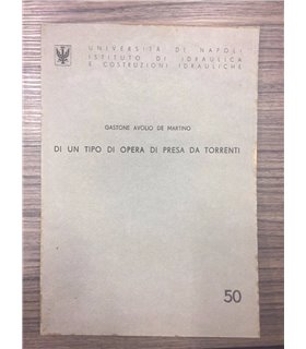 Di un tipo di opera di presa da torrenti