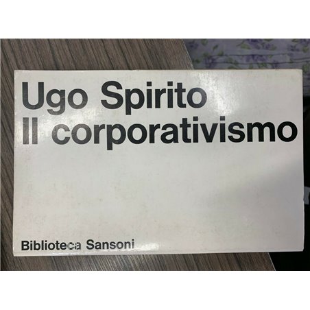 Il corporativismo