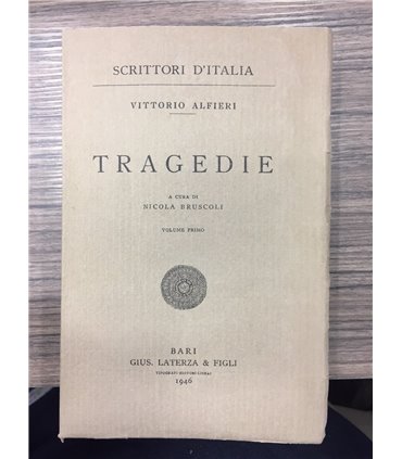 Tragedie. Primo volume
