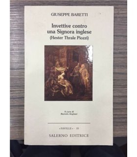 Invettive contro una Signora inglese. (Hester Thrale Piozzi)