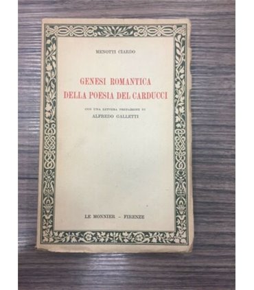 Genesi romantica della poesia del Carducci