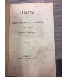 Italina. Memorie postume di una giovinetta