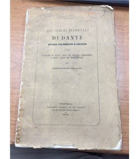 Dei Cerchi infernali di Dante
