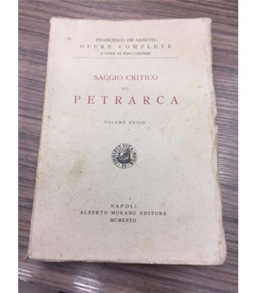 Saggio critico sul Petrarca
