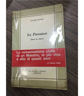La parentesi. Quasi un diario