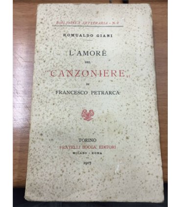 L'Amore nel "canzoniere" di Francesco Petrarca