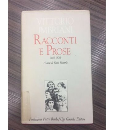 Racconti e Prose. (1863-1876)