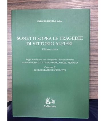 Sonetti sopra le tragedie di Vittorio Alfieri