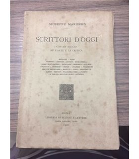 Scrittori d'oggi